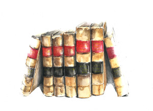 24Apr15 Library books
